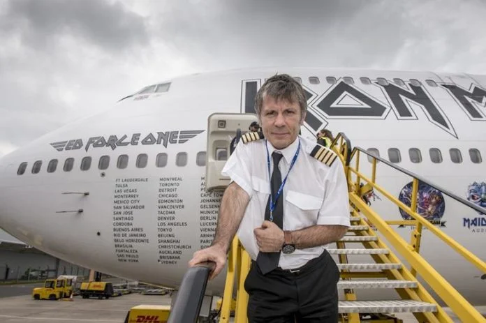 bruce dickinson - pilot, airline owner, musician